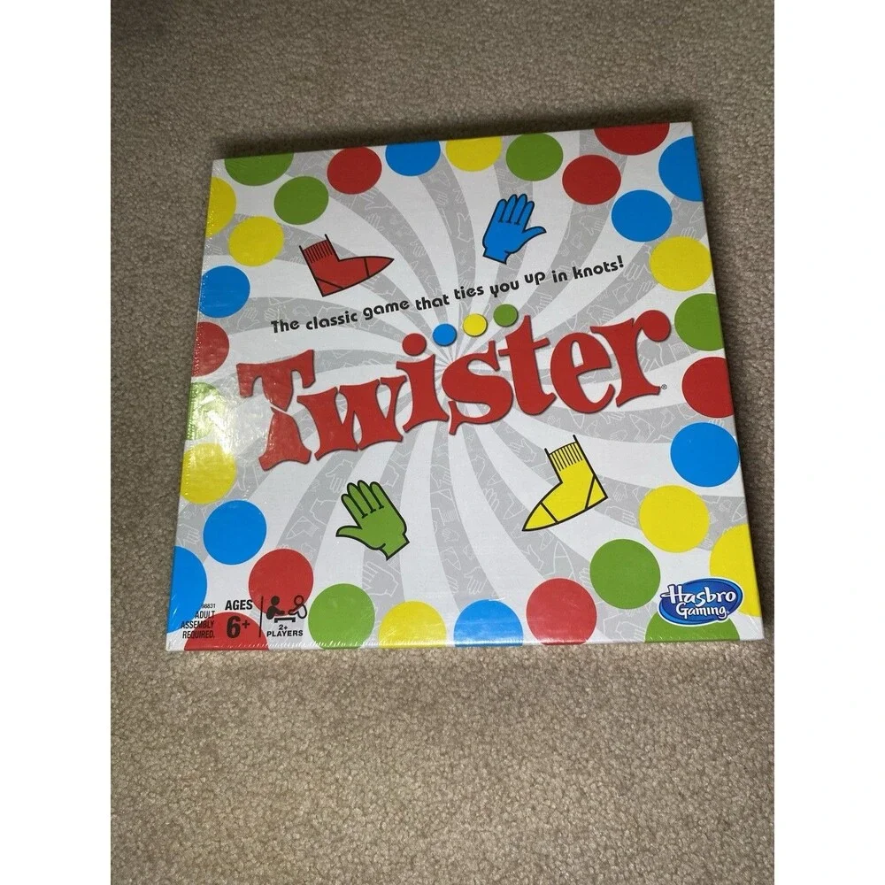 Twister Game 2018 Hasbro Gaming The Classic Game That Ties You Up In Knots New